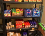 Food Pantry Donation to our pantry at Tranquil Terrace from WPPD.